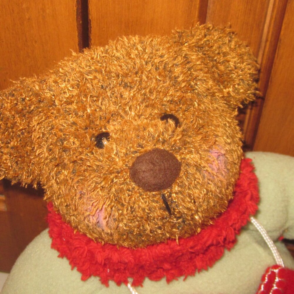 Hallmark Teddy Mittens 2002 Stuffed Bear - Picture 2 of 5